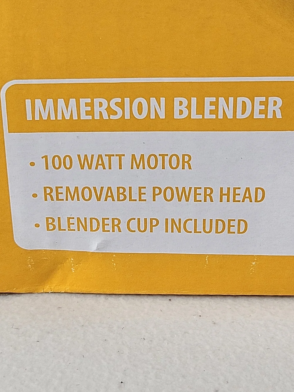 Toastmaster Immersion Blender New in box 25oz Blending Cup. Black. Shakes & More